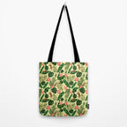 Tropical Garden-Yellow Tote Bag Gallery Image 2