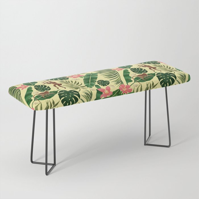 Tropical Garden-Yellow Bench Gallery Image 1