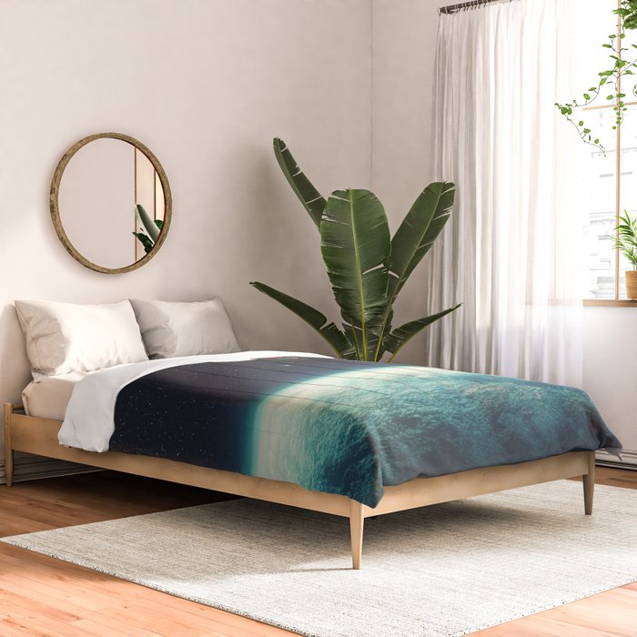 Returning to Earth with a will to Change Comforter Gallery Image 2