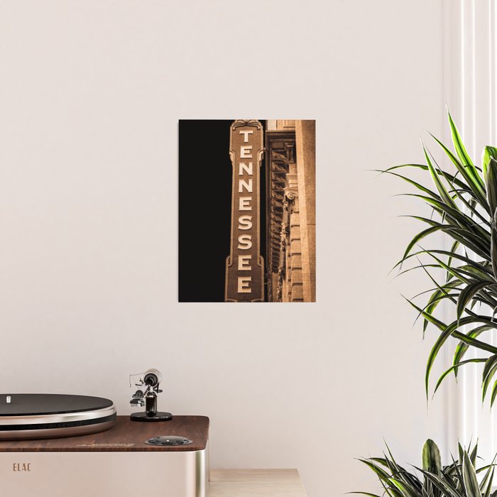 Tennessee Sign No. 2 Photography Poster Gallery Image 2