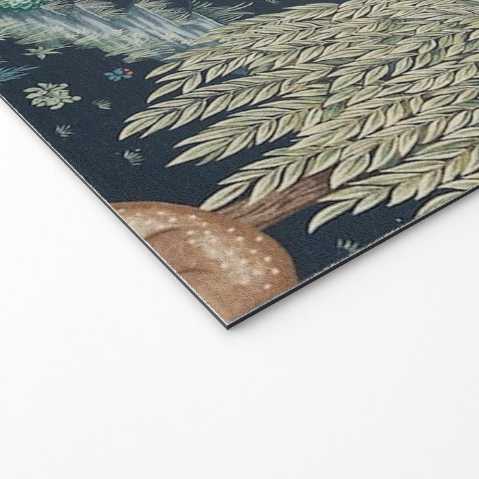 William Morris The Brook Indigo Tapestry Blue Welcome Mat Gallery Image 2