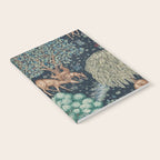 William Morris The Brook Indigo Tapestry Blue Notebook Gallery Image 2
