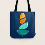 Bird Stack III Illustration Tote Bag Gallery Image 1