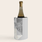Marble Geometric Grey Wine Chiller Gallery Image 3