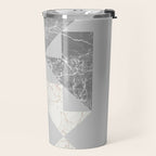 Marble Geometric Grey Travel Mug Gallery Image 2