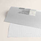 Marble Geometric Grey Wrapping Paper Gallery Image 2