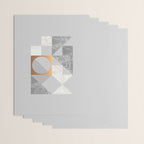 Marble Geometric Grey Wrapping Paper Gallery Image 3