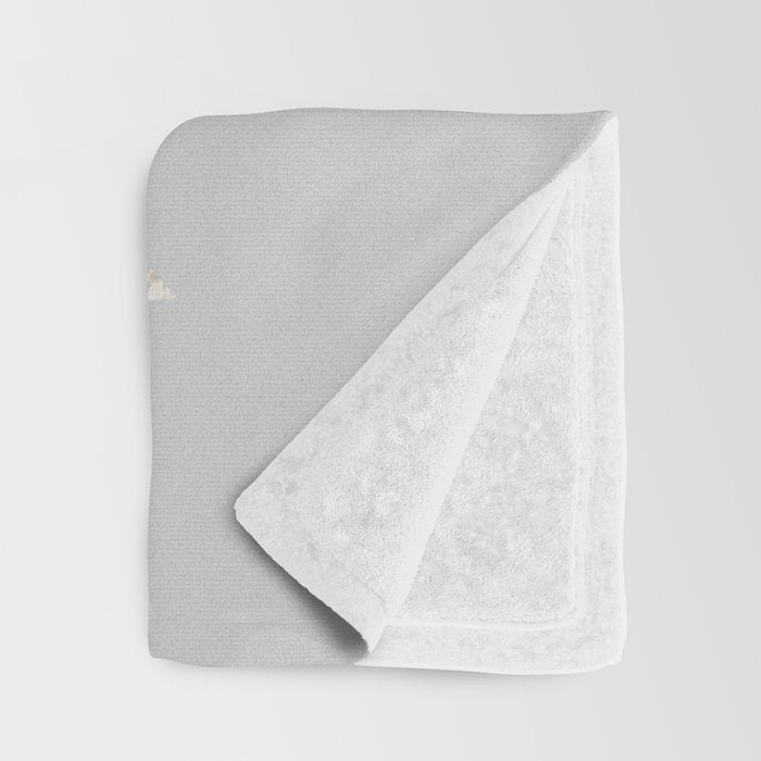 Marble Geometric Grey Throw Blanket Gallery Image 3
