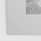 Marble Geometric Grey Poster Gallery Image 3