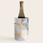 Marble Geometric Grey Wine Chiller Gallery Image 1