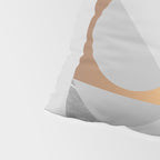 Marble Geometric Grey Pillow Sham Gallery Image 4