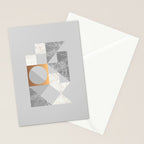 Marble Geometric Grey Stationery Card Gallery Image 2