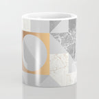Marble Geometric Grey Coffee Mug Gallery Image 4