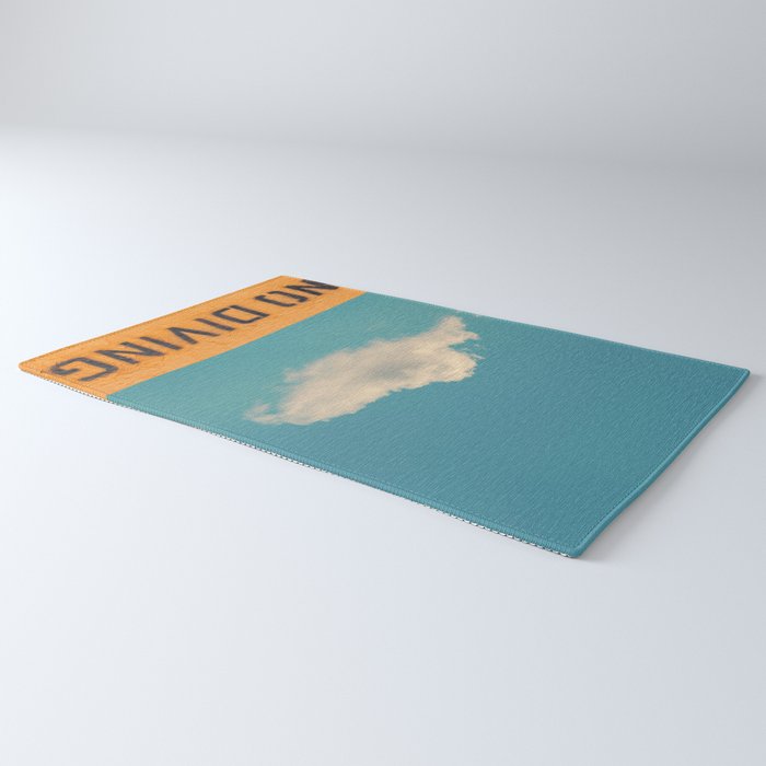 No Diving Rug Gallery Image 3