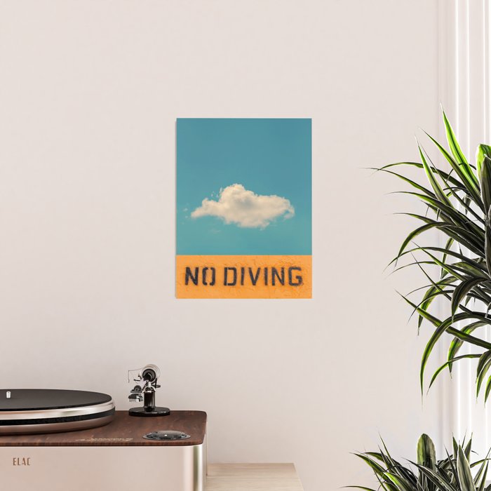 No Diving Poster Gallery Image 2