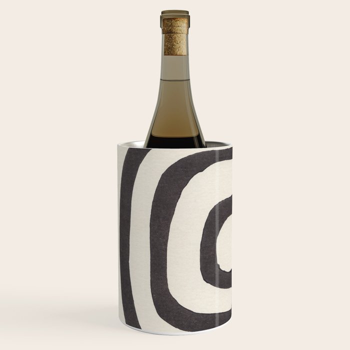 Modern Plant / Lino Print Wine Chiller Gallery Image 2