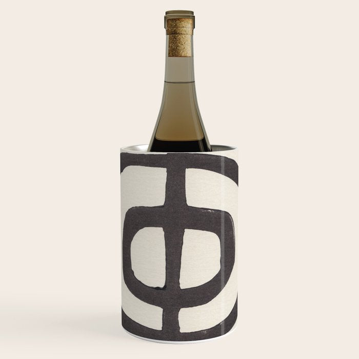 Modern Plant / Lino Print Wine Chiller Gallery Image 1