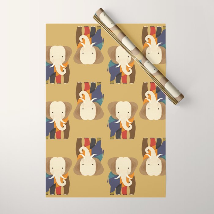 Elephant Wrapping Paper Gallery Image 1