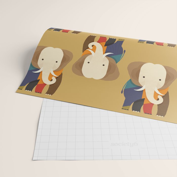 Elephant Wrapping Paper Gallery Image 2
