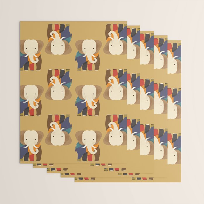 Elephant Wrapping Paper Gallery Image 3