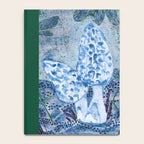 Little Morel Mushrooms in Blue Night Notebook Gallery Image 4