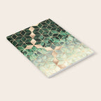 Leaves And Cubes Notebook Gallery Image 2
