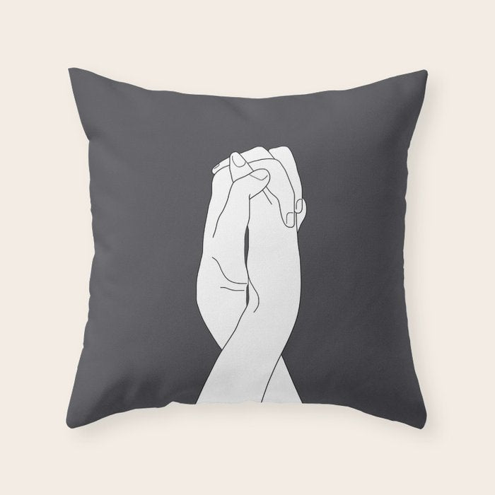 Never Let Me Go III Throw Pillow Gallery Image 6