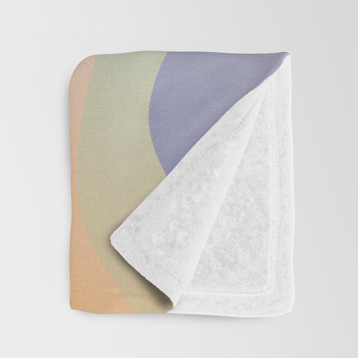 Morning glow Ombre landscape  Throw Blanket Gallery Image 3