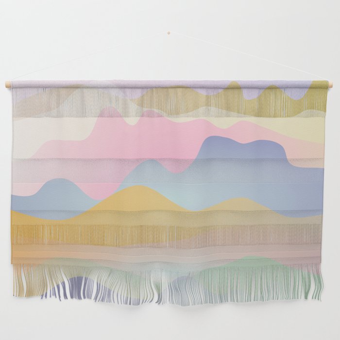 Morning glow Ombre landscape  Wall Hanging Gallery Image 1