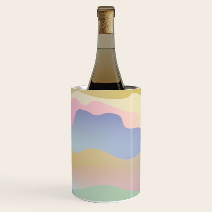 Morning glow Ombre landscape  Wine Chiller Gallery Image 3