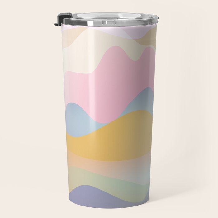 Morning glow Ombre landscape  Travel Mug Gallery Image 3