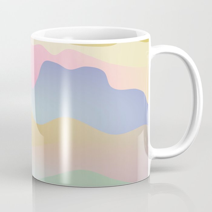 Morning glow Ombre landscape  Coffee Mug Gallery Image 1