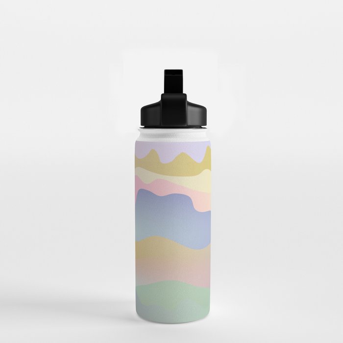 Morning glow Ombre landscape  Water Bottle Gallery Image 2
