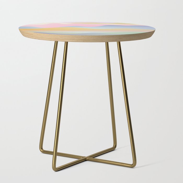 Morning glow Ombre landscape  Side Table Gallery Image 1