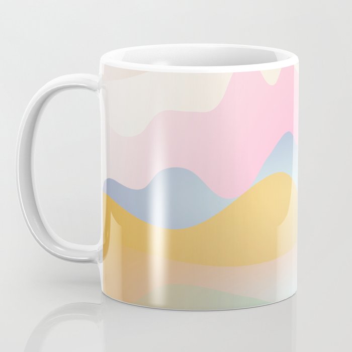 Morning glow Ombre landscape  Coffee Mug Gallery Image 3