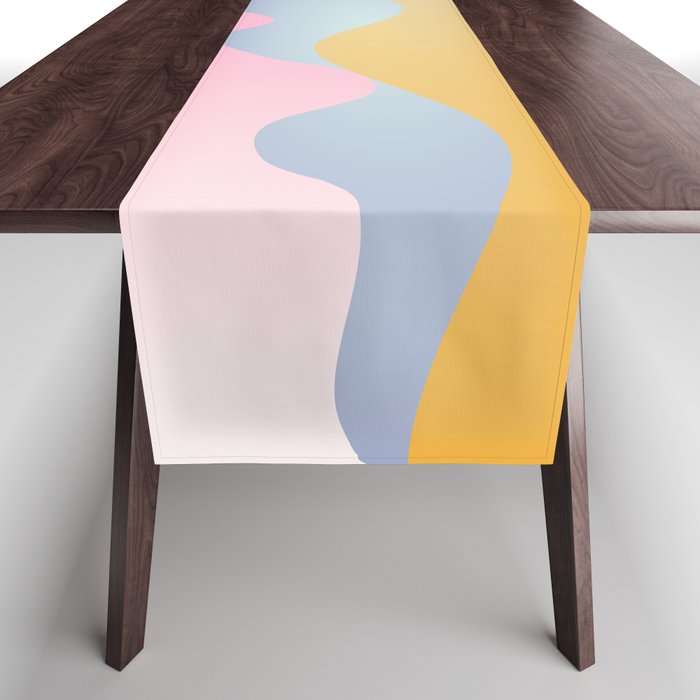 Morning glow Ombre landscape  Table Runner Gallery Image 1