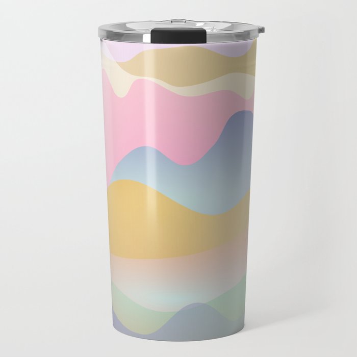 Morning glow Ombre landscape  Travel Mug Gallery Image 1