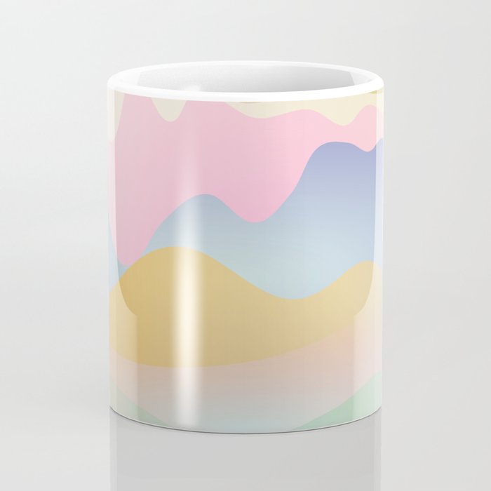 Morning glow Ombre landscape  Coffee Mug Gallery Image 4