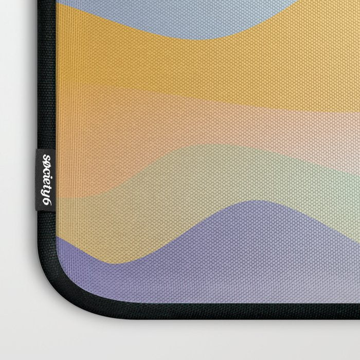Morning glow Ombre landscape  Laptop Sleeve Gallery Image 3