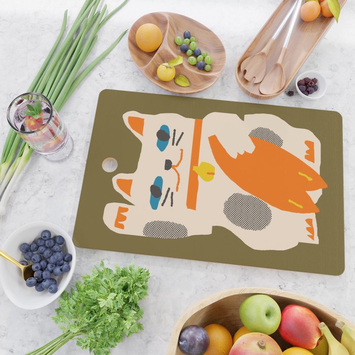 Catch the Lucky Wave 01 Cutting Board Gallery Image 2