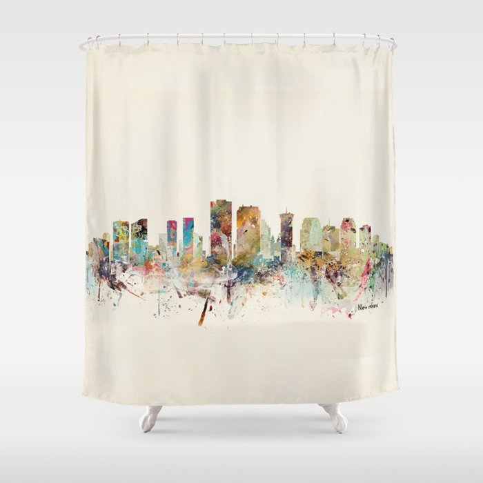 new orleans louisiana Shower Curtain Gallery Image 1