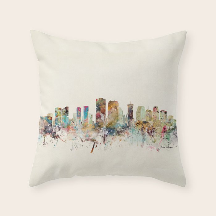new orleans louisiana Throw Pillow Gallery Image 6