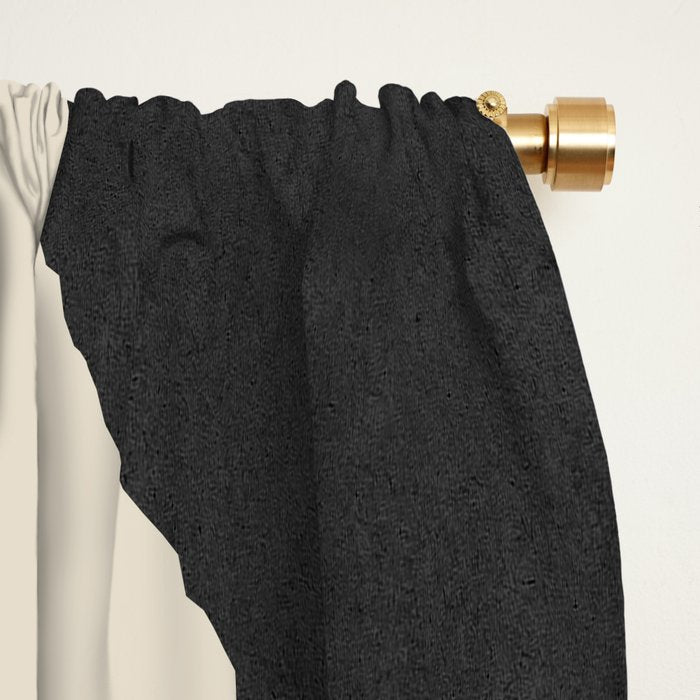 Graphic Edge Shape - Gold Yellow Window Curtain Gallery Image 2