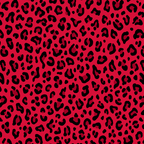RED LEOPARD PRINT â Cherry Red | Collection : Punk Rock Animal Prints | Coffee Mug Gallery Image 2