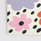 Retro Rainbow Daisy Poster Gallery Image 3