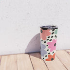 Retro Rainbow Daisy Travel Mug Gallery Image 4