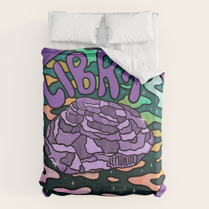 Libra Crystal Duvet Cover Gallery Image 1