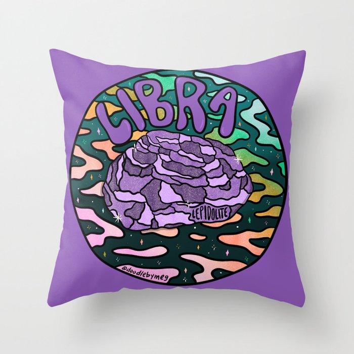 Libra Crystal Throw Pillow Gallery Image 6