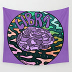 Libra Crystal Wall Tapestry Gallery Image 4