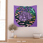 Libra Crystal Wall Tapestry Gallery Image 2